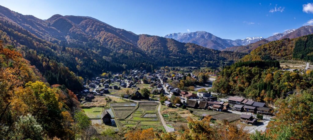 白川郷 パノラマ
