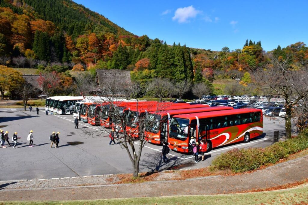 白川郷駐車場