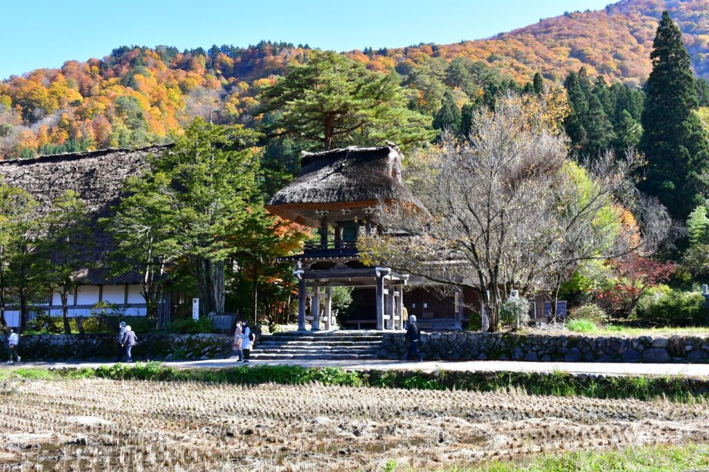 白川郷明善寺 鐘楼